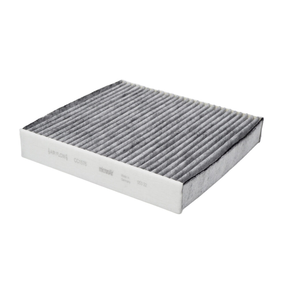 Carbon Activated Cabin Air Filter in grey