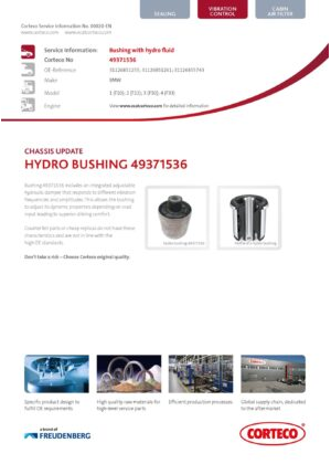 Chassis Update - Hydro Bushing 49371536